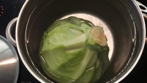 Cabbage in the pot